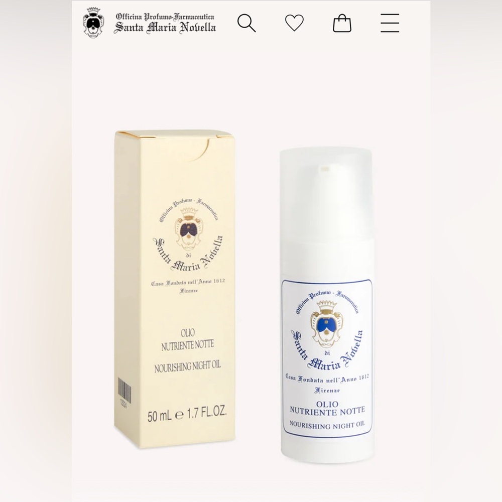 Officina Profumo-Farmaceutica Santa Maria Novella Nourishing Night Oil - New